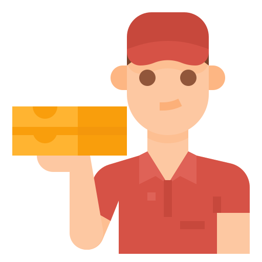 Delivery Aphiradee (monkik) Flat icon