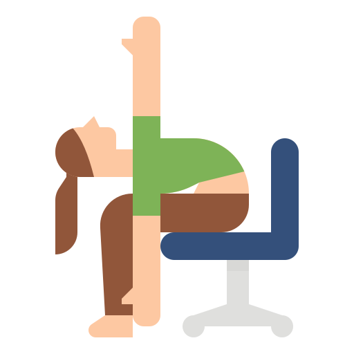 yoga Aphiradee (monkik) Flat icon