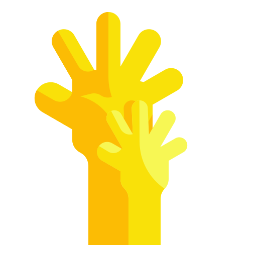 Hand Wanicon Flat icon