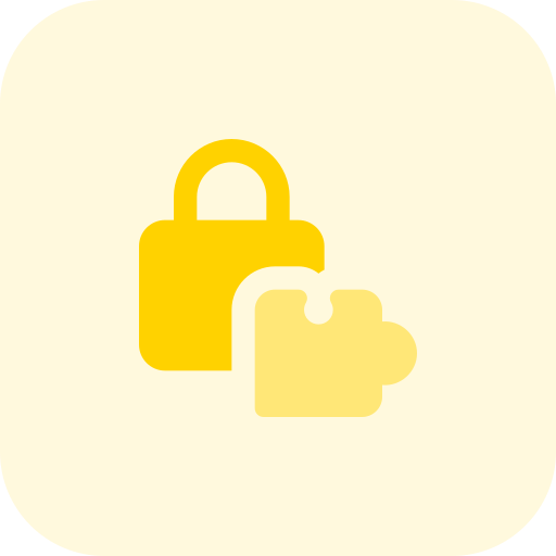 Lock Pixel Perfect Tritone icon