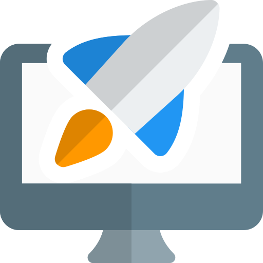 Rocket Pixel Perfect Flat icon