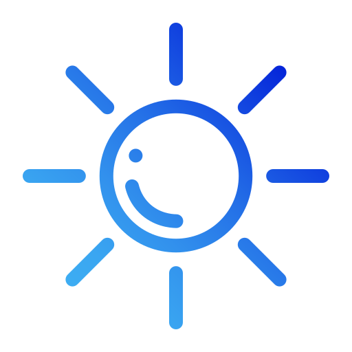 słońce Generic Gradient ikona