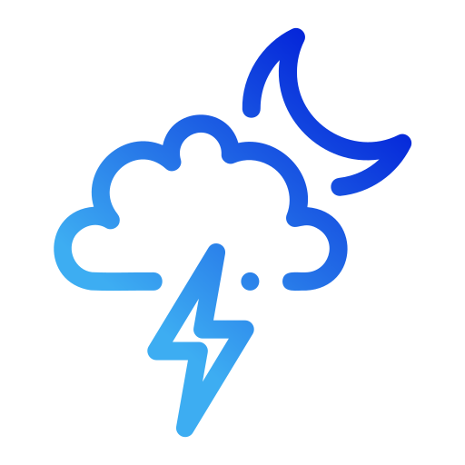 폭풍 Generic Gradient icon