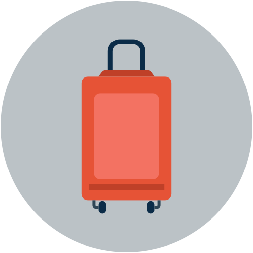 equipaje de viaje Generic Circular icono