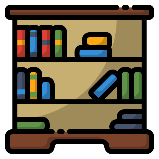 biblioteca Generic Outline Color icona