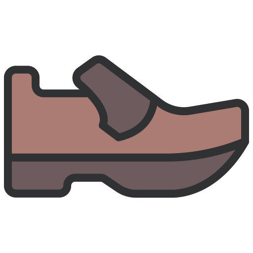 靴 Generic Outline Color icon