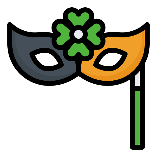 schutzmaske Generic Outline Color icon