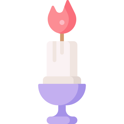 Candle Special Flat icon