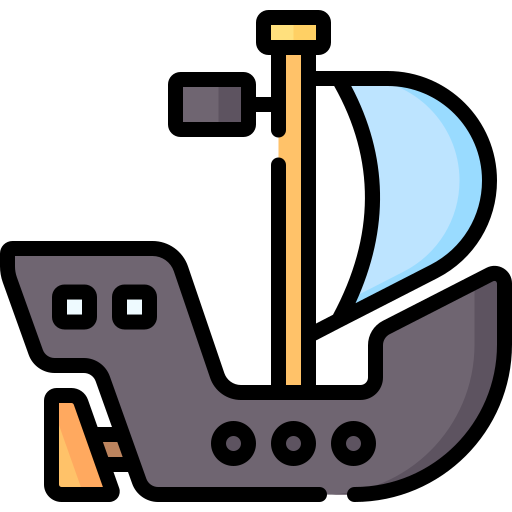 embarcacion Special Lineal color icono