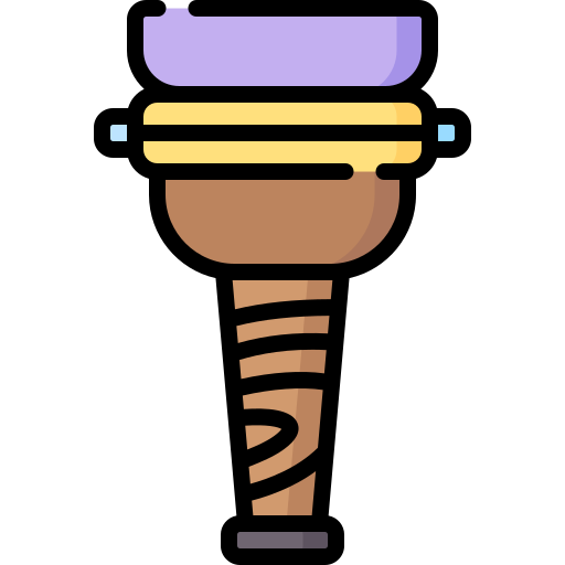 pierna de madera Special Lineal color icono