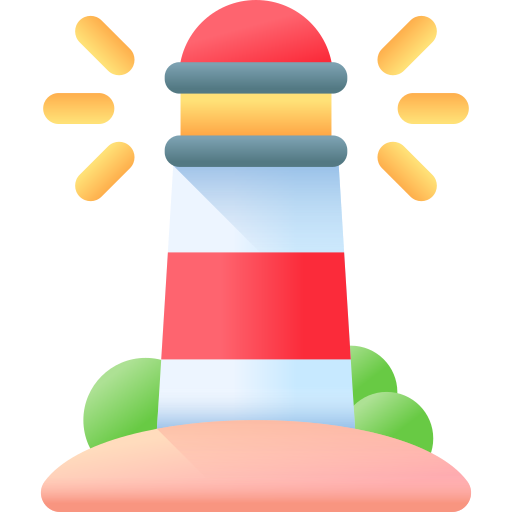 灯台 3D Color icon