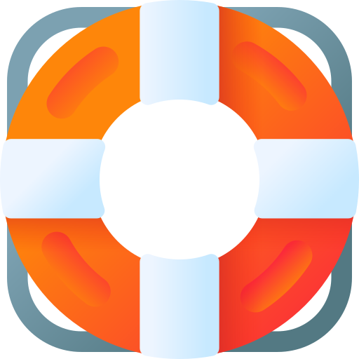 Life buoy 3D Color icon