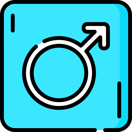 mannelijk Special Lineal color icoon