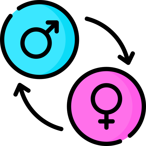 Sex reassigment Special Lineal color icon