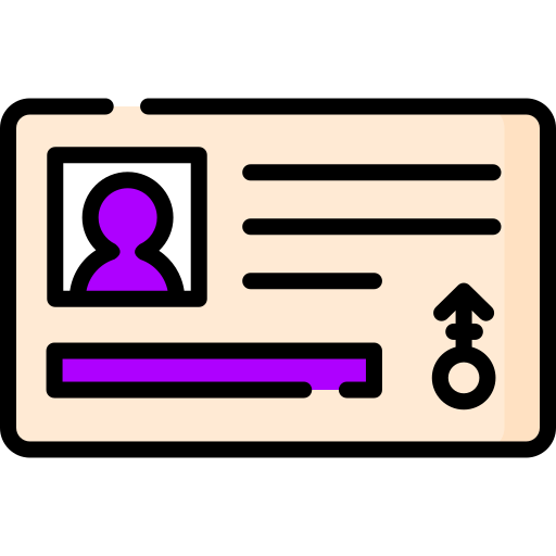 Identity card Special Lineal color icon
