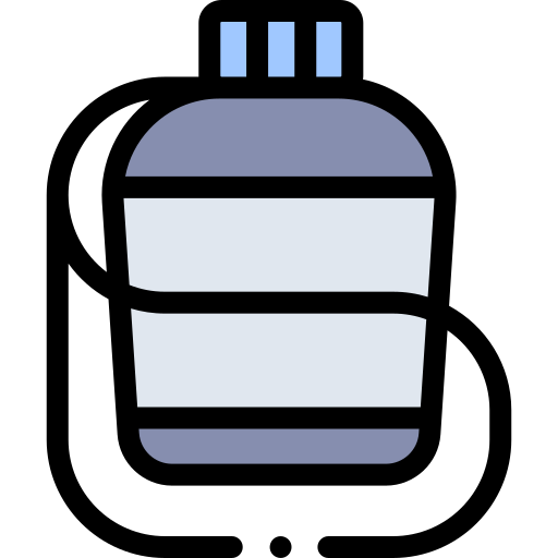 Canteen Detailed Rounded Lineal color icon