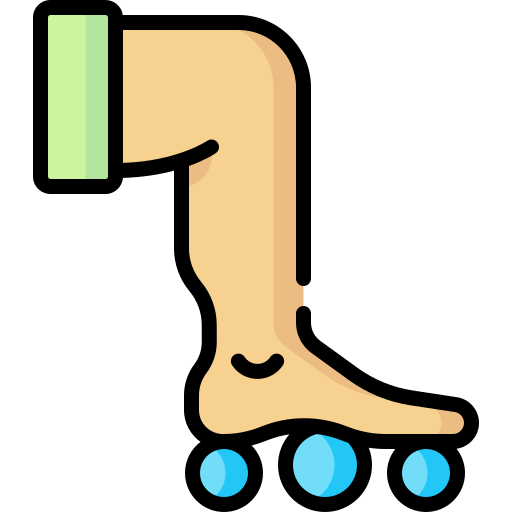 Foot massage Special Lineal color icon