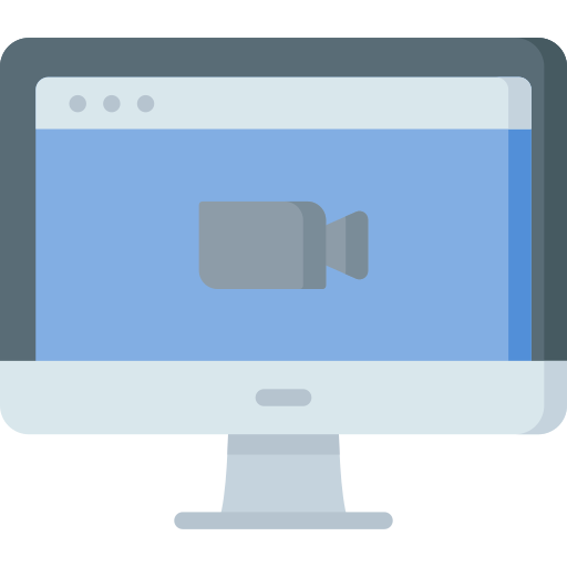 Video conference Special Flat icon