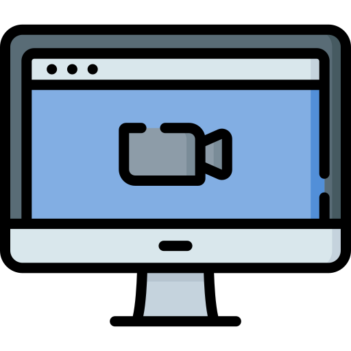 videokonferenz Special Lineal color icon