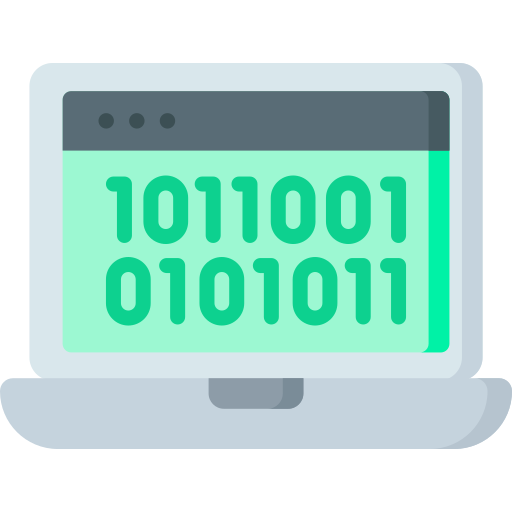 Binary code Special Flat icon