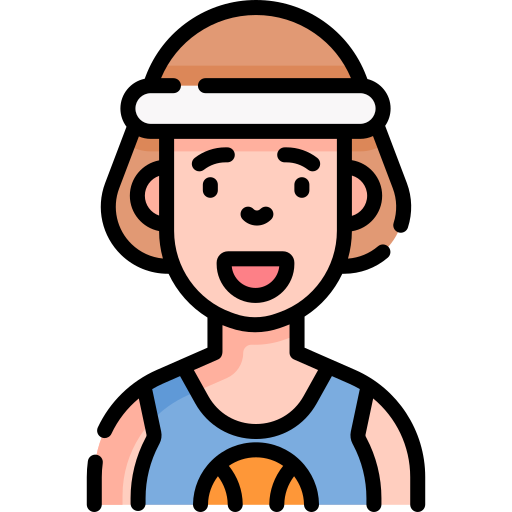 Basketball player Special Lineal color icon