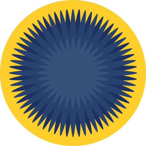cangrejo Detailed Flat Circular Flat icono