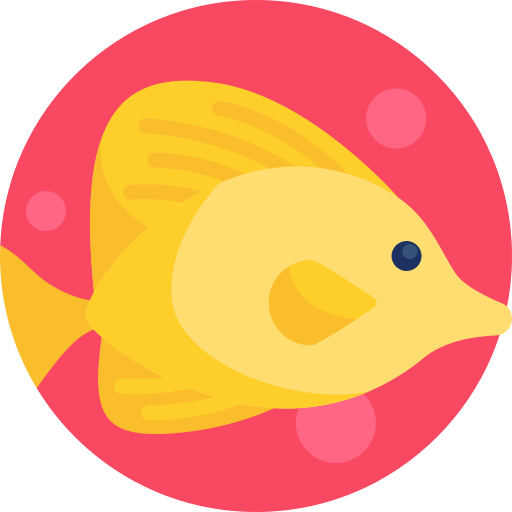 魚 Detailed Flat Circular Flat icon