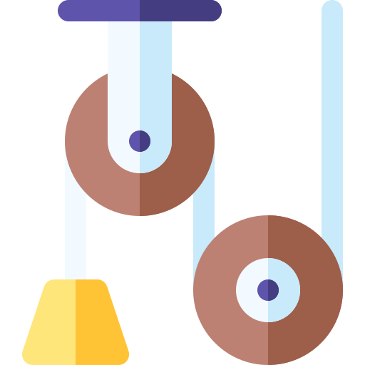 física Basic Rounded Flat icono