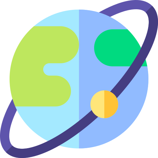 천문학 Basic Rounded Flat icon