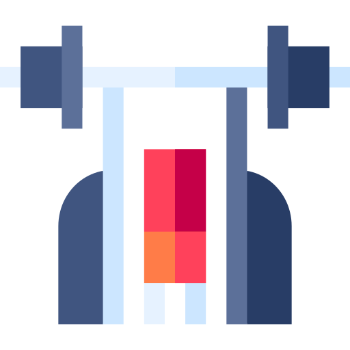fitnessstudio Basic Straight Flat icon