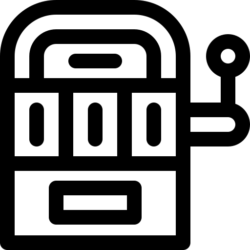 slot machine Basic Rounded Lineal icona