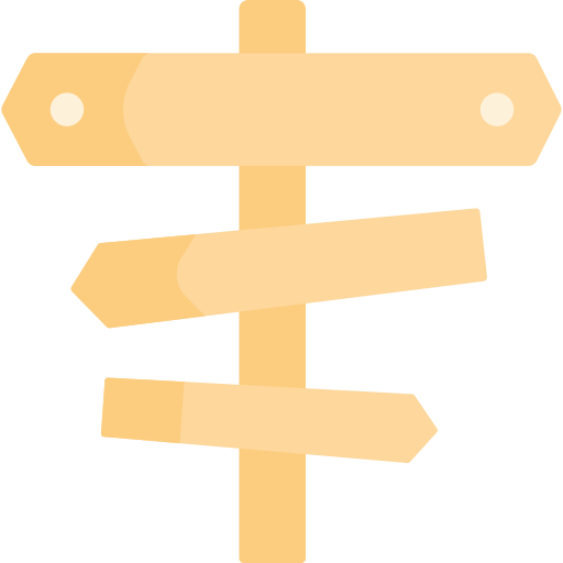Signpost Special Flat icon