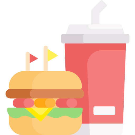 fast food Special Flat ikona