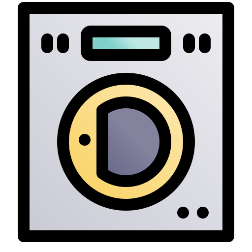 세탁기 Fatima Lineal Color icon