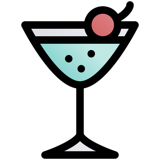 cocktail Fatima Lineal Color icon