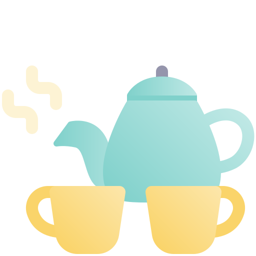 Tea set Fatima Flat icon