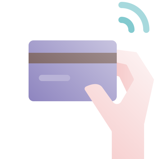 Credit card payment Fatima Flat icon