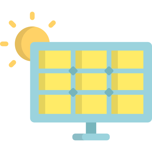 energia słoneczna Special Flat ikona