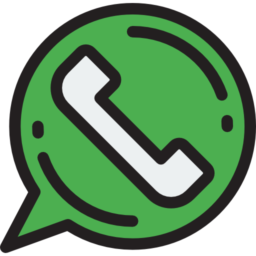 telefoongesprek Detailed Rounded Lineal color icoon