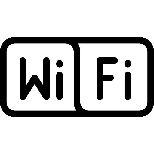 wifi Detailed Rounded Lineal Icône
