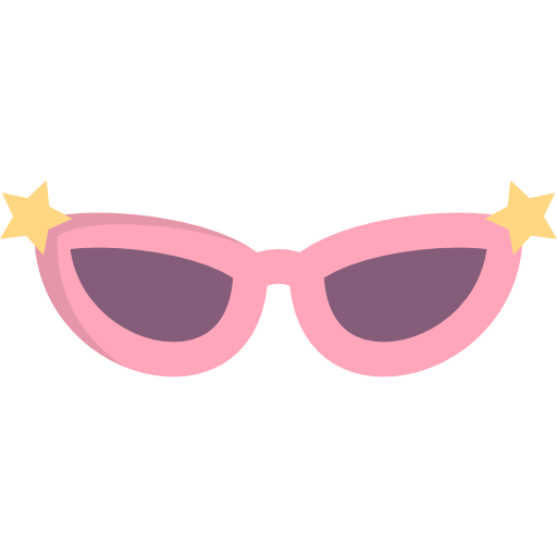 gafas de ojo de gato Special Flat icono