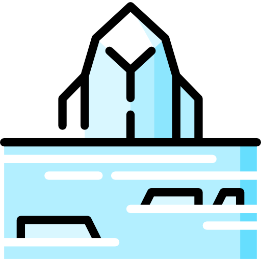Iceberg Special Lineal color icon