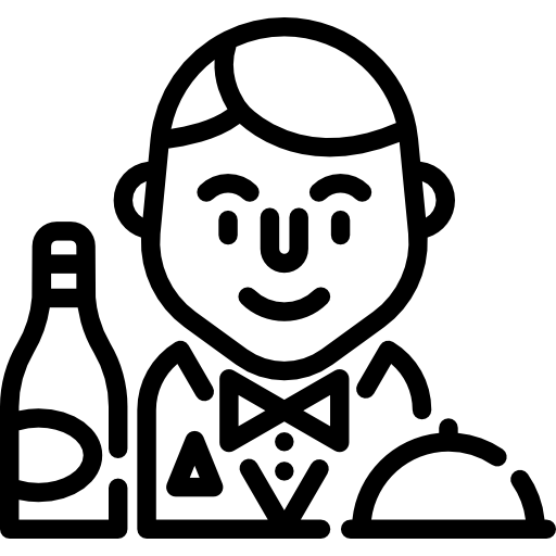 Waiter Special Lineal icon