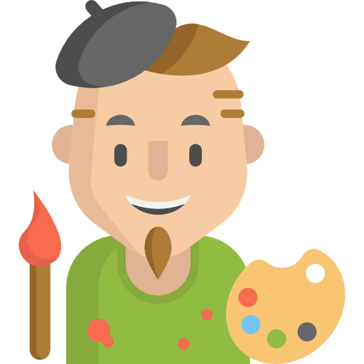 Painter Special Flat icon