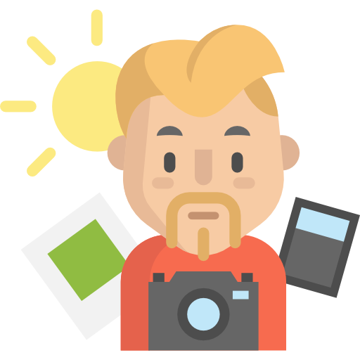 Photographer Special Flat icon