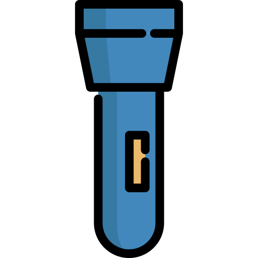 taschenlampe Special Lineal color icon