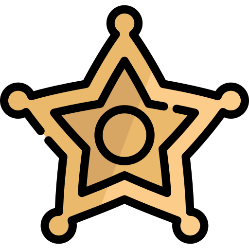 Шериф Special Lineal color иконка