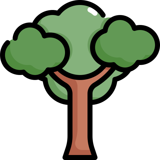 Árbol Generic Outline Color icono