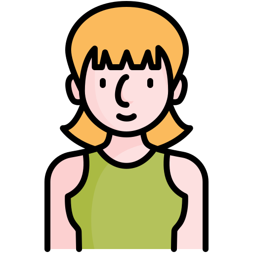 女性 Generic Outline Color icon