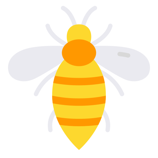 pszczoła Good Ware Flat ikona